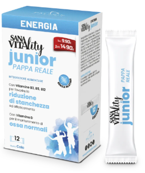 SANAVITALITY ENERGIA JUNIOR 12 stick pack