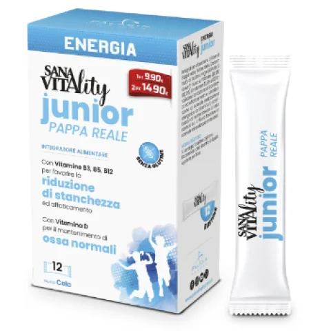 SANAVITALITY ENERGIA JUNIOR 12 stick pack