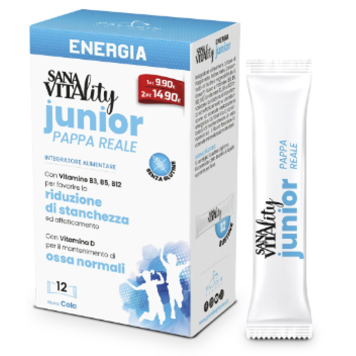 SANAVITALITY ENERGIA JUNIOR 12 stick pack