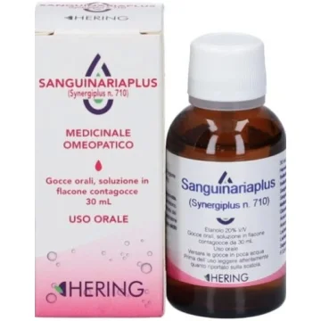 SANGUINARIAPLUS SYNERGIPLUS 710 Medicinale Omeopatico Hering gocce 30ml