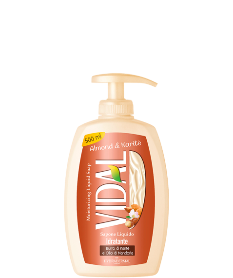 Vidal Sapone Liquido Almond e Karité 300ml