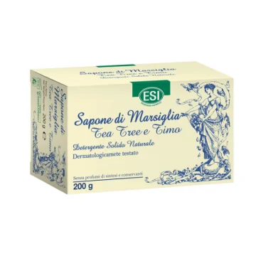 Esi Sapone di Marsiglia Solido Aloe 200 gr - Detergente naturale