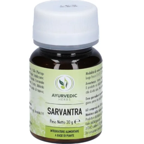 Sarvantra - Ayurvedic herbs 60 compresse