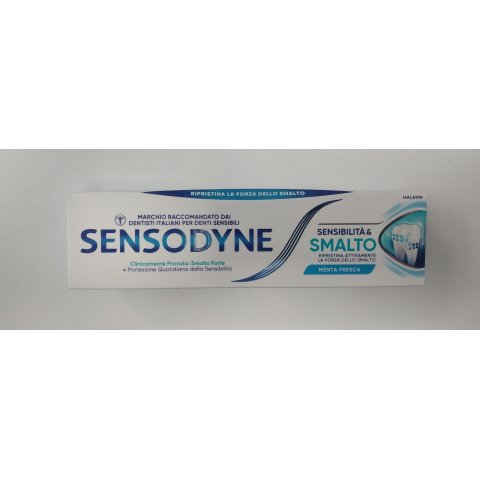 SENSODYNE DENTIFRICIO SENSIBILITA' E SMALTO 75ml SENSODYNE DENTIFRICIO SENSIBILITA' E SMALTO 75ml