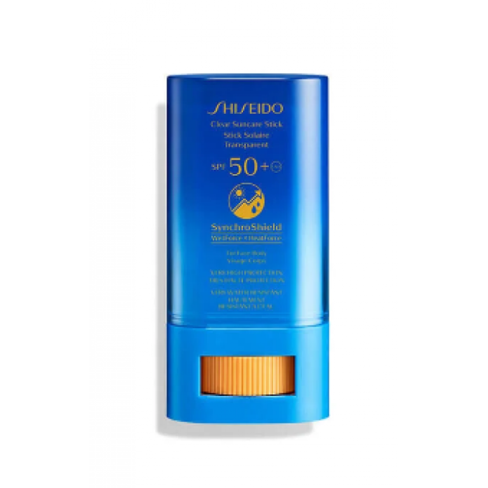 Shiseido Clear Suncare Stick SPF50+ Viso e Corpo 20 gr - Protezione molto alta