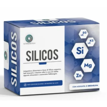 SILICOS Integratore alimentare a base di silicio organico 30 bustine SILICOS Integratore alimentare a base di silicio organico 30 bustine