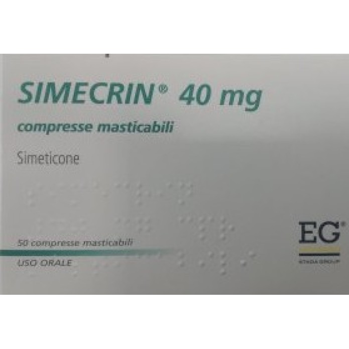 SIMECRIN 50 Compresse da 40 mg