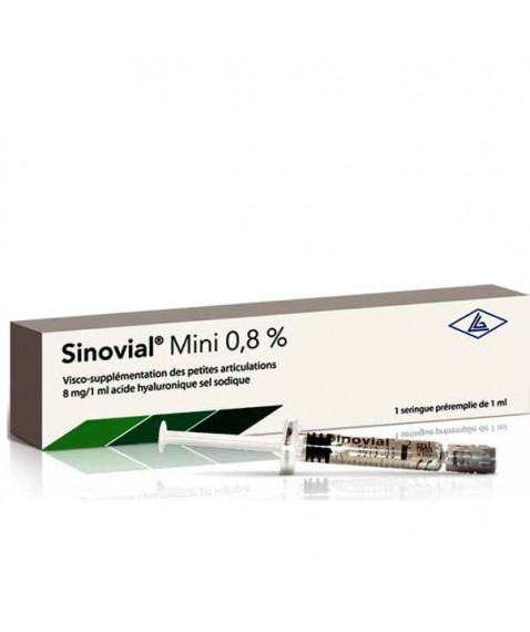 Sinovial mini siringa 0,8% 1ml - Dispositivo visco-suppletivo delle piccole articolazioni