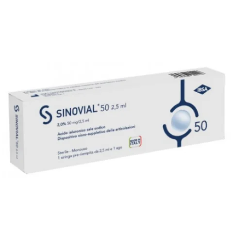 Sinovial 50 Siringa Preriempita 2% 2,5 ml