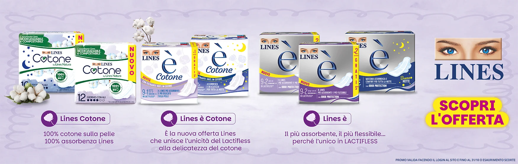 promo lines ottobre