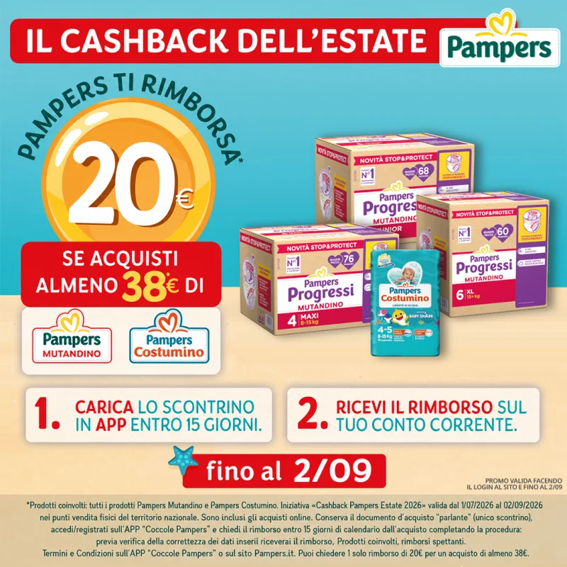 cashback pampers
