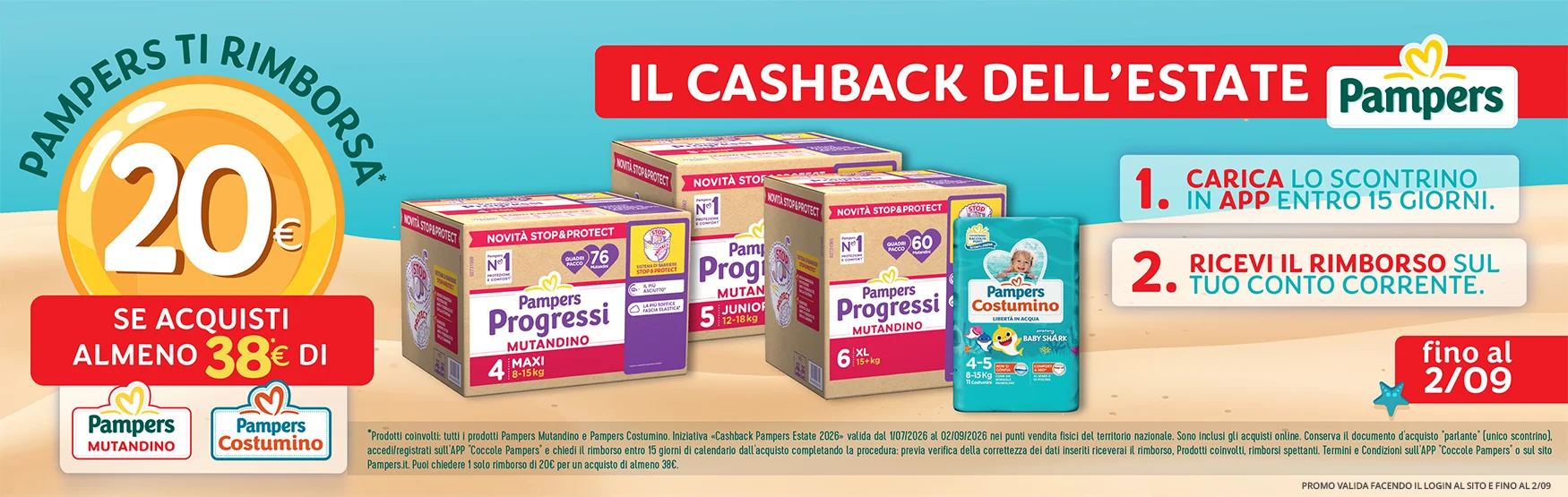 cashback pampers