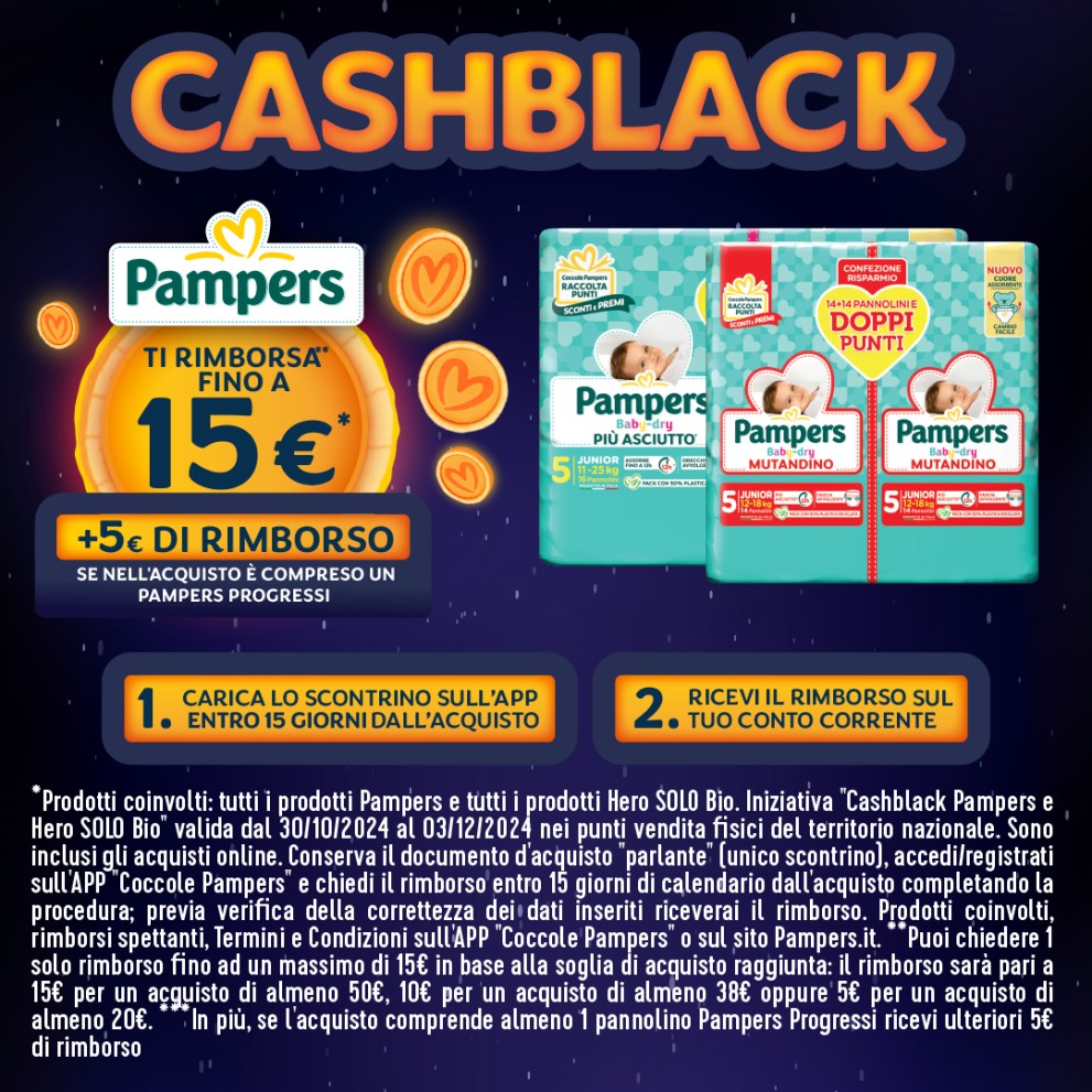 Promo Pampers Cashblack