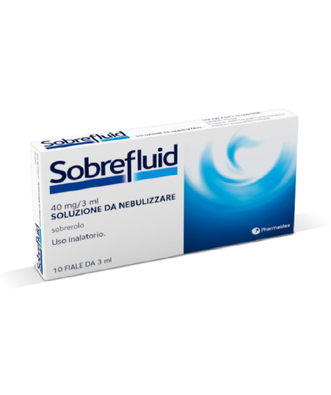Sobrefluid Soluzione da Nebulizzare per Aerosol 10 Fiale 40 mg/3 ml