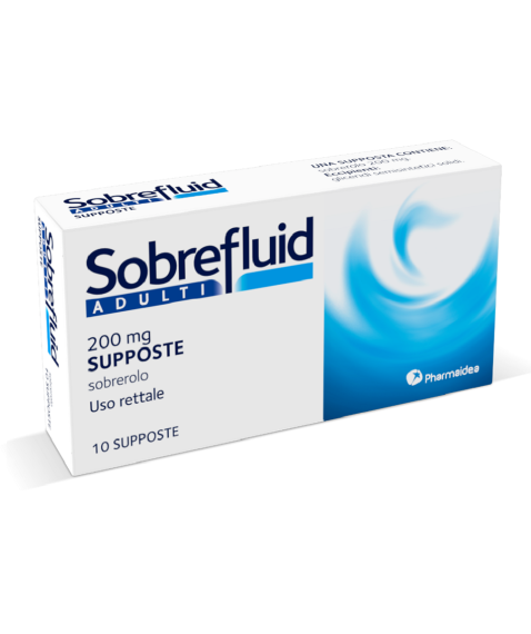 Sobrefluid Adulti 10 Supposte 200 mg