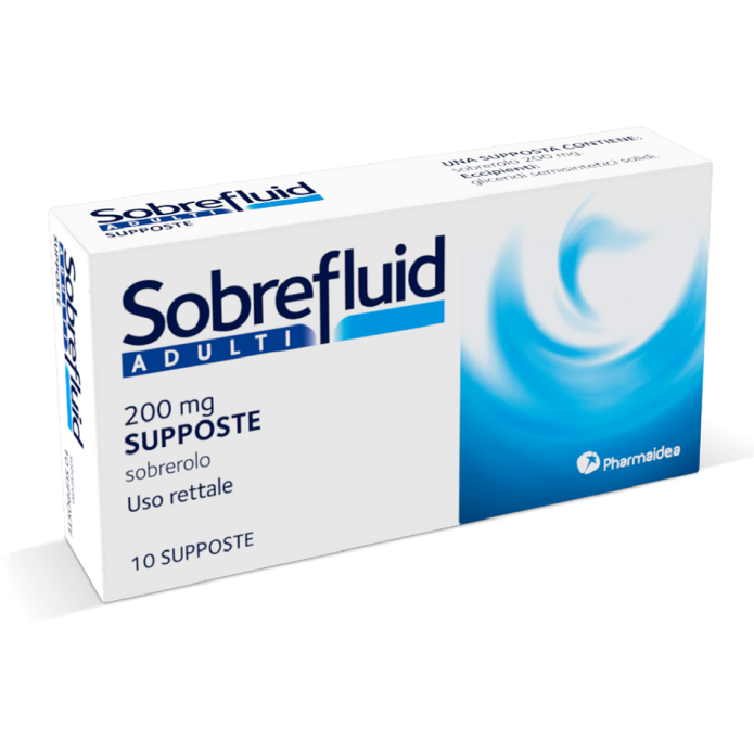Sobrefluid Adulti 10 Supposte 200 mg