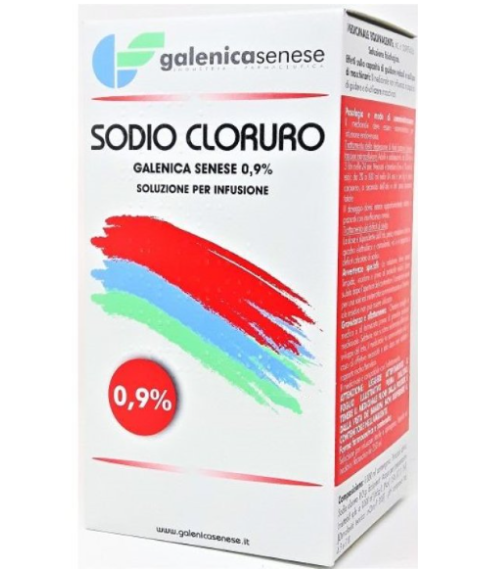 SODIO CLORURO 0,9% SOLUZIONE PER INFUSIONE 500ml