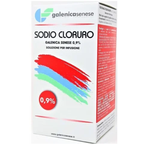SODIO CLORURO 0,9% SOLUZIONE PER INFUSIONE 500ml