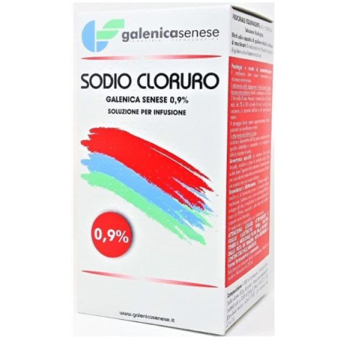 SODIO CLORURO 0,9% SOLUZIONE PER INFUSIONE 500ml