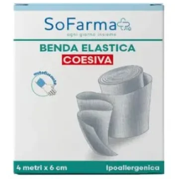 BENDA COESIVA 4 metri x 6 centimetri Sofarma+