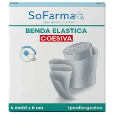 BENDA COESIVA 4 metri x 6 centimetri Sofarma+