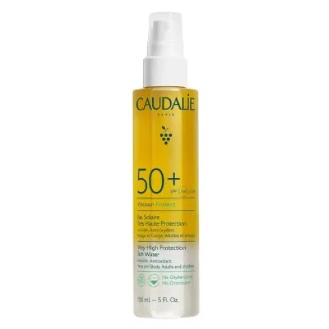 Caudalie Vinosun Acqua di Protezione Solare Molto Alta Spf50+ flacone da 150ml Caudalie Vinosun Acqua di Protezione Solare Molto Alta Spf50+ flacone da 150ml