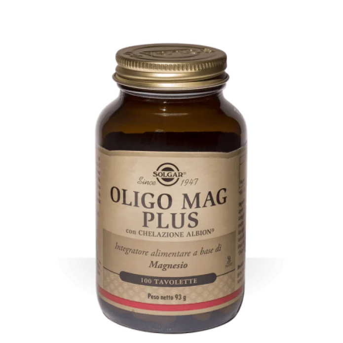 Solgar Oligo Mag Plus 100 Tavolette