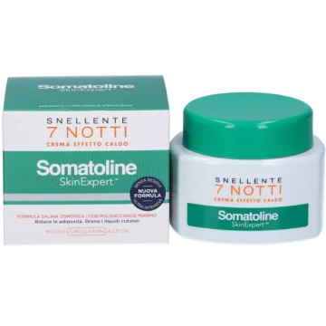 Somatoline SkinExpert Snellente 7 Notti Crema Effetto Caldo 400 ml