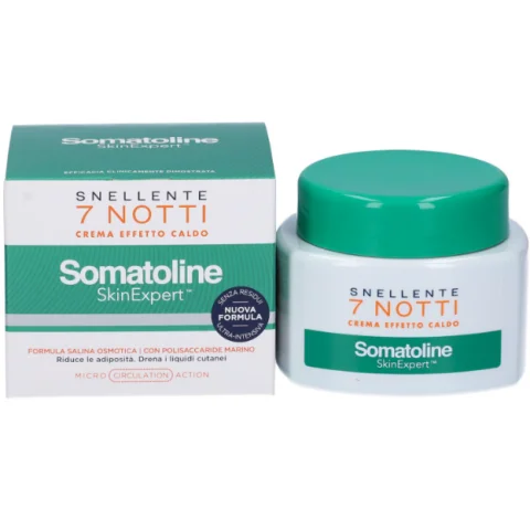 Somatoline SkinExpert Snellente 7 Notti Crema Effetto Caldo 400 ml