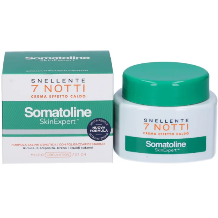 Somatoline SkinExpert Snellente 7 Notti Crema Effetto Caldo 400 ml