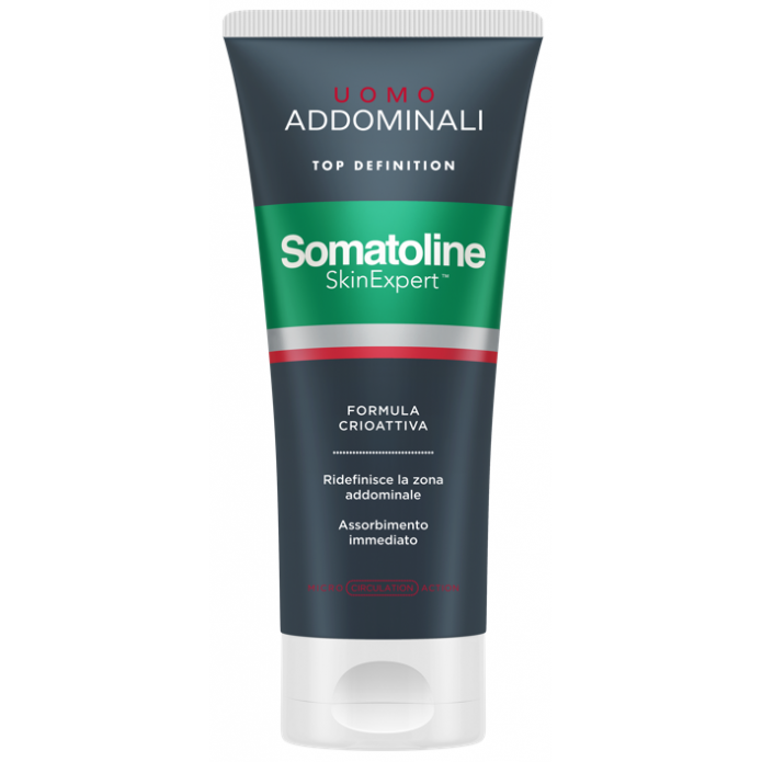 Somatoline Cosmetic Uomo Addominali Top Definition Pro 200 ml - Trattamento per tonificare la zona addominale nell'uomo
