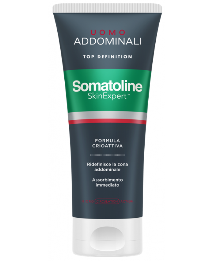 Somatoline Cosmetic Uomo Addominali Top Definition Pro 200 ml - Trattamento per tonificare la zona addominale nell'uomo
