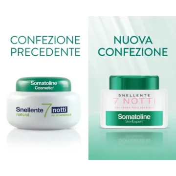 Somatoline Snellente 7 Notti Gel Crema Pelli Sensibili 400 ml