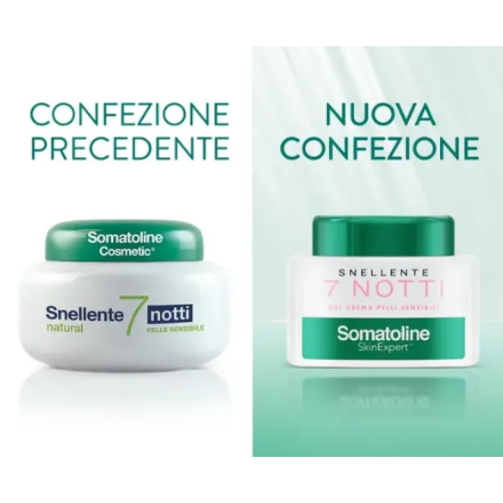 Somatoline Snellente 7 Notti Gel Crema Pelli Sensibili 400 ml