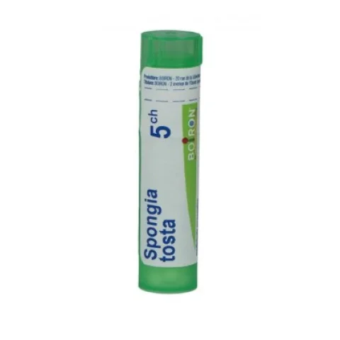 SPONGIA TOSTA 5CH Rimedio Omeopatico in Granuli Boiron