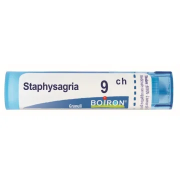 STAPHYSAGRIA 9CH 80 granuli Rimedio Omeopatico Boiron