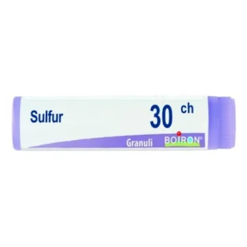 BOIRON SULFUR 30CH 80GR 4G Medicinale Omeopatico