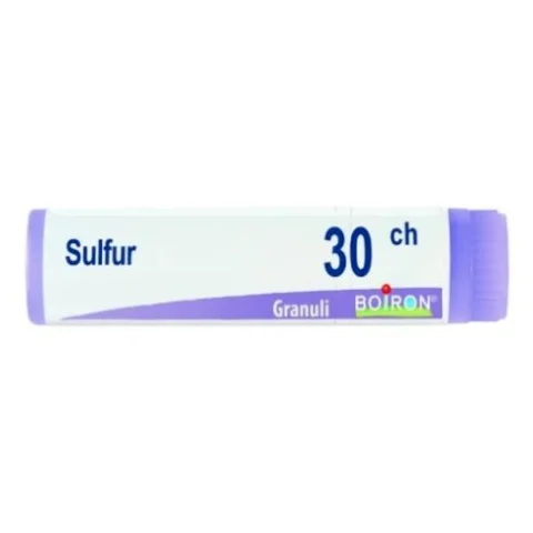 BOIRON SULFUR 30CH 80GR 4G Medicinale Omeopatico BOIRON SULFUR 30CH 80GR 4G Medicinale Omeopatico