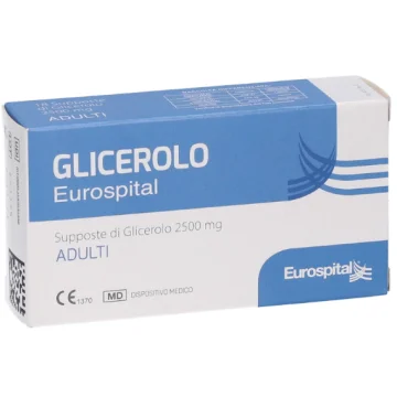 SUPPOSTE GLICEROLO 2500MG ADULTI Eurospital