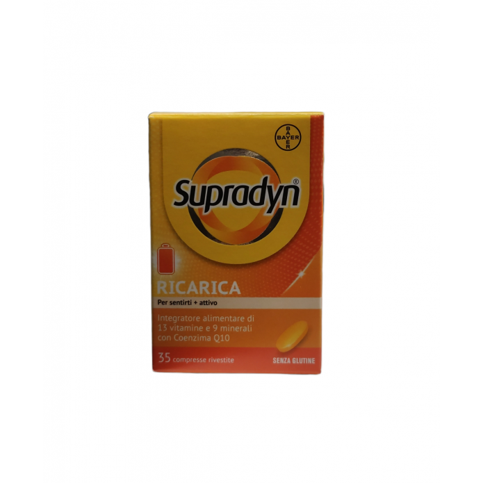 Supradyn Ricarica 35 Compresse Rivestite - Integratore vitamine e sali minerali contro stanchezza e fatica