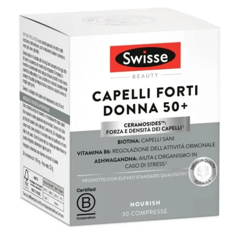 Swisse Capelli Forti Donna 50+ 30 compresse