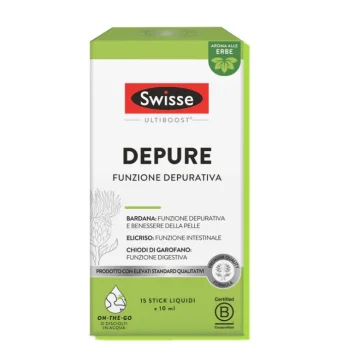 SWISSE DEPURE 15 stick x 10ml Integratore Depurativo