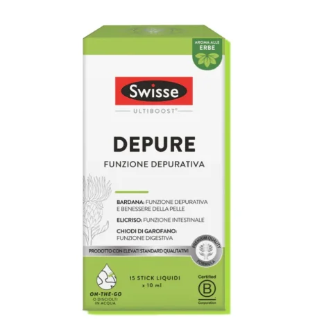 SWISSE DEPURE 15 stick x 10ml Integratore Depurativo