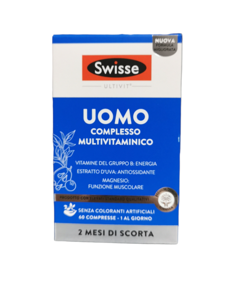 Swisse multivitaminico uomo 60 capsule