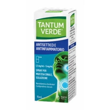 Tantum Verde Antisettico e Antinfiammatorio 15ml
