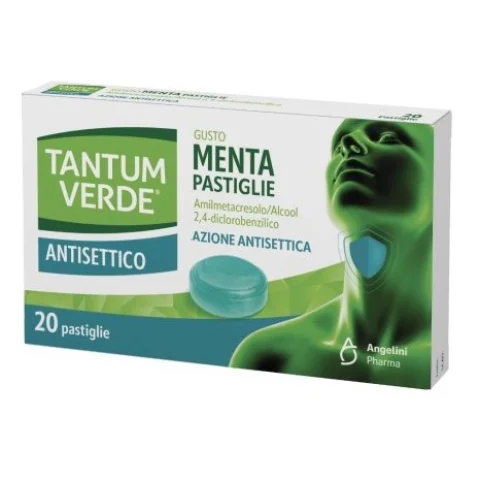 Tantum Verde 20 pastiglie contro il mal di gola