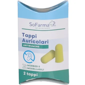 TAPPI AURICOLARI ANTIRUMORE 2pz Sofarma+