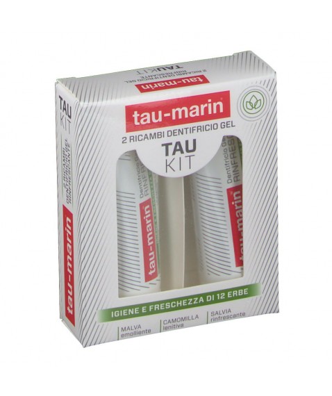 Taumarin Dentifricio Gel Rinfrescante Kit Ricariche 2x20ml