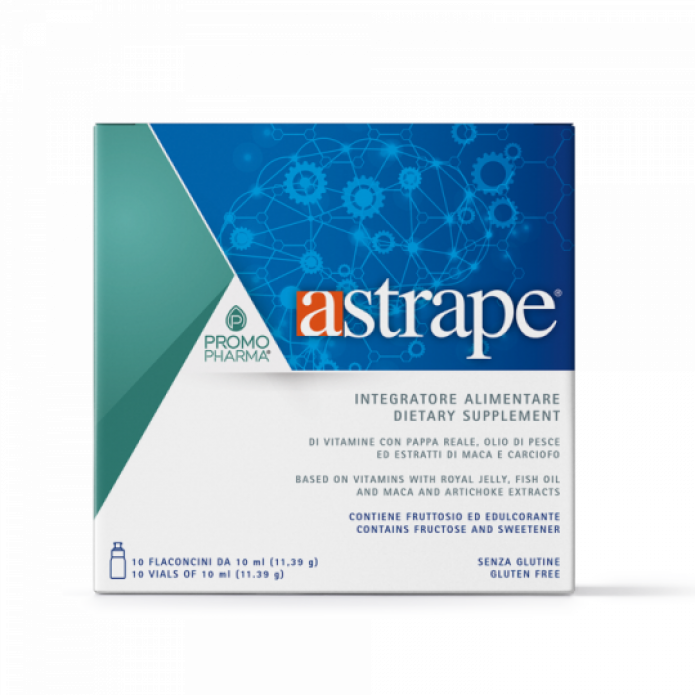 Astrape 10 Flaconcini da 10ml - Integratore Alimentare di vitamine del gruppo B