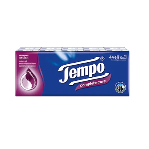 Tempo Fazzoletti Complete Care 10x9